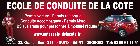Logo ECOLE DE CONDUITE DE LA COTE