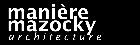 Logo MANIERE-MAZOCKY ARCHITECTURE