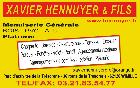 Logo XAVIER HENNUYER ET FILS
